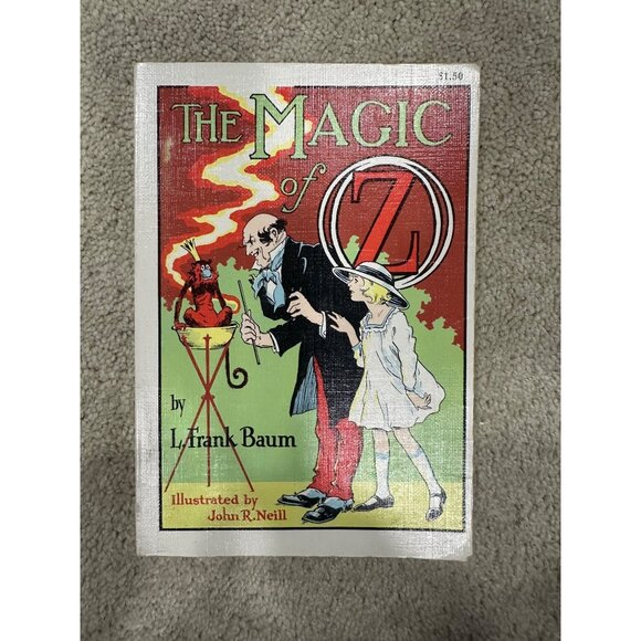 Vintage "Wizard Of Oz" Book Collection & Wizard of Oz Aluminum Sign - Picture 5 of 10